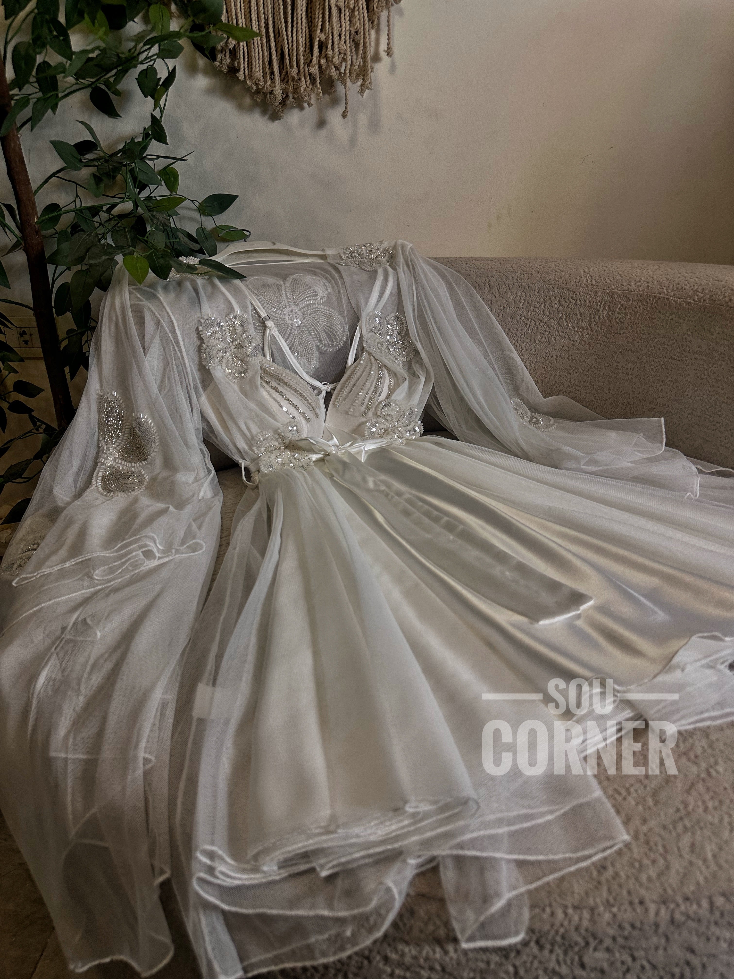 Bridal lingerie hand made