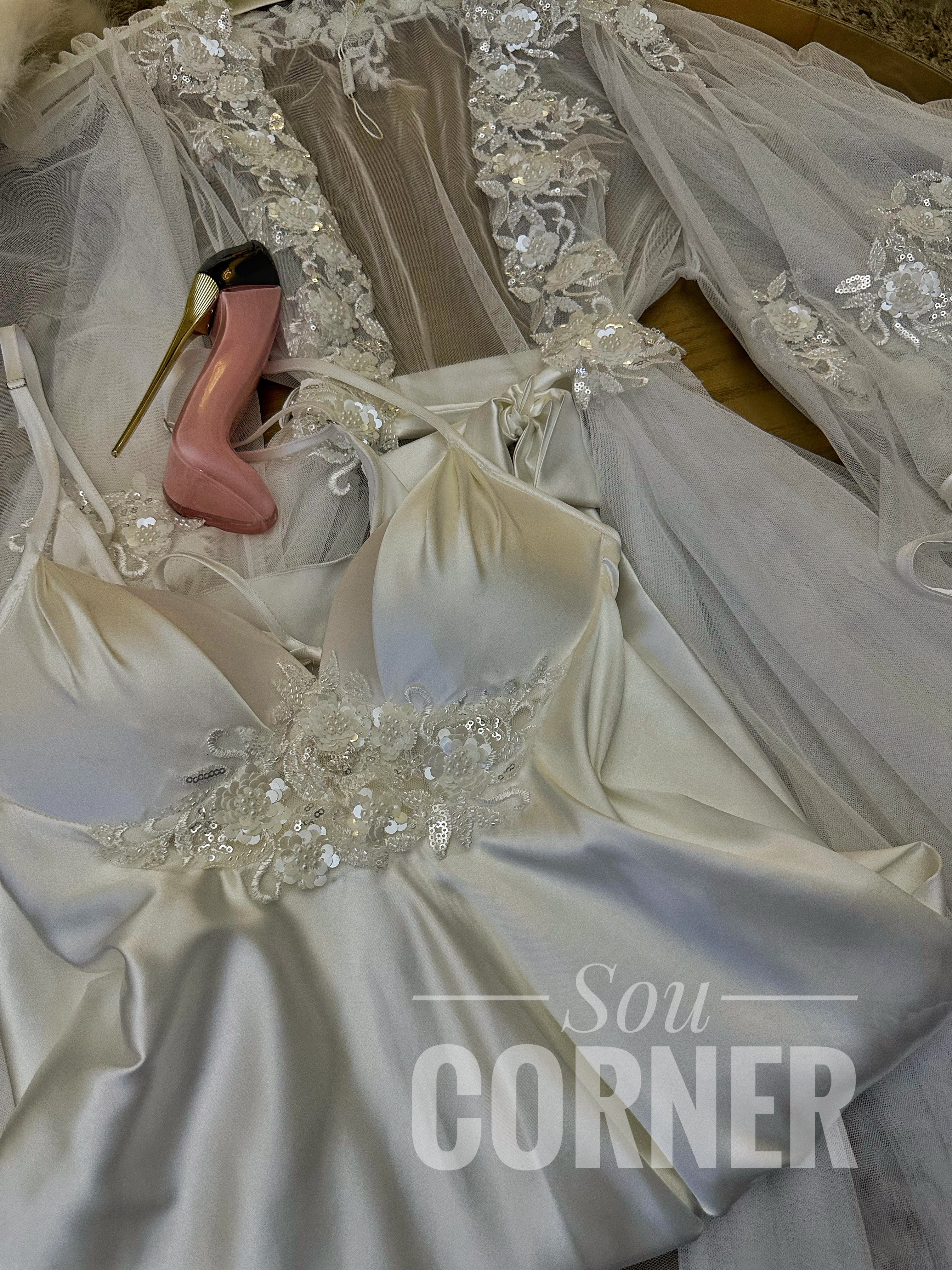Bridal lingerie hand made 👰🏻‍♀️