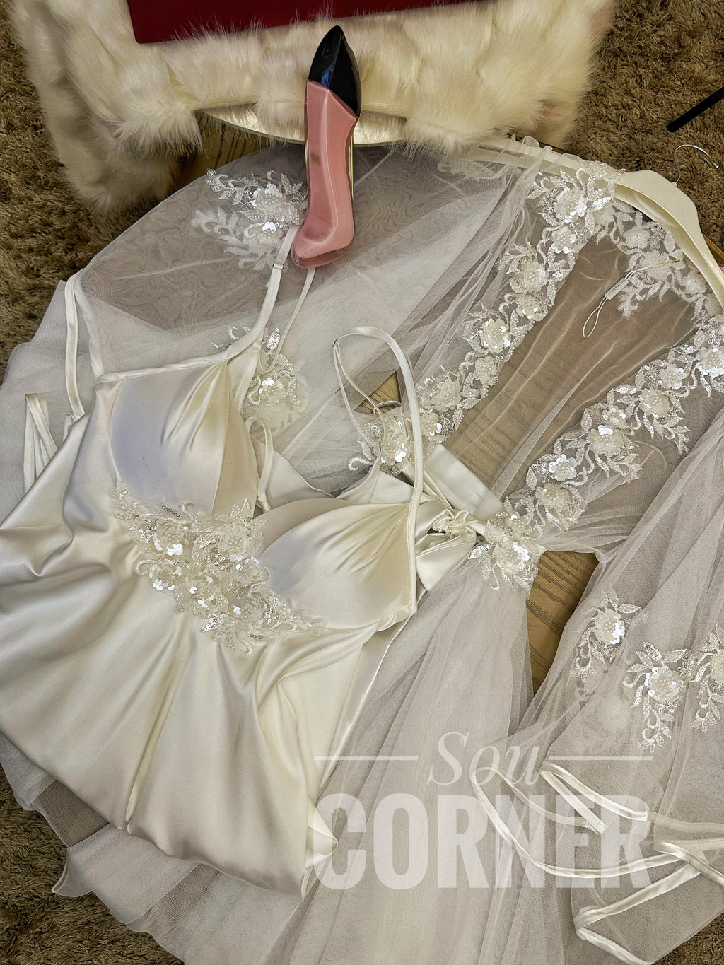 Bridal lingerie hand made 👰🏻‍♀️