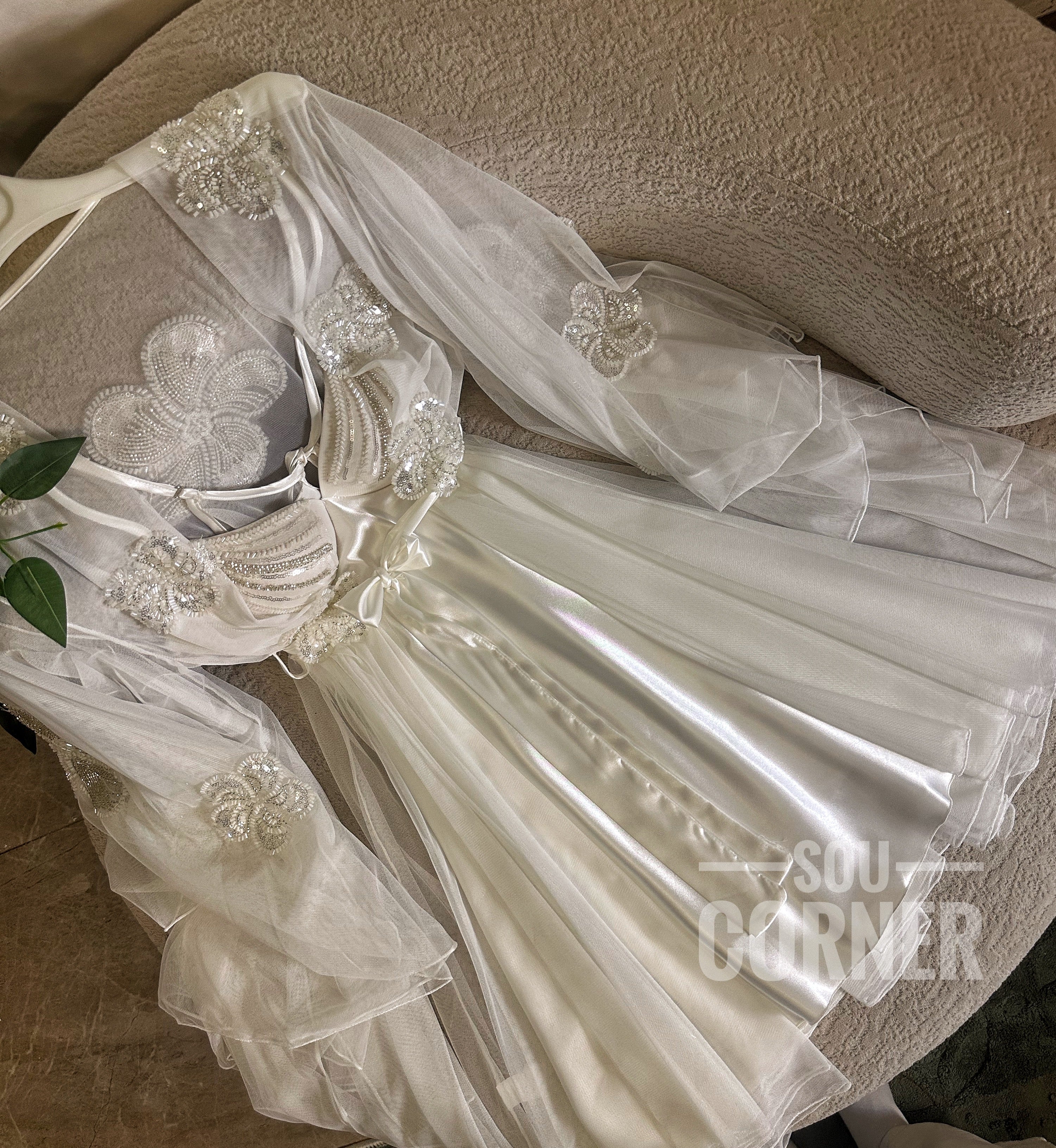 Bridal lingerie hand made